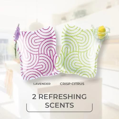 O-Cedar PACS Hard Floor Cleaner Lavender Scent 10ct (1-Pack) | Made with Naturally-Derived Ingredients thumbnail 7