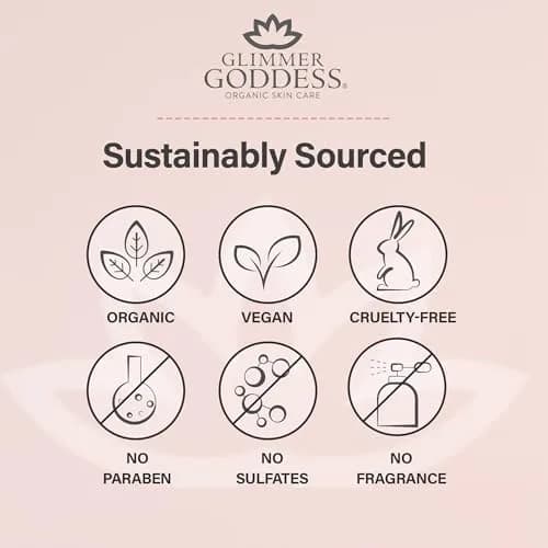 GLIMMER GODDESS Body Shimmer Butter for Glowing Skin, Diamond Super, 2oz | Customizable luminous glow, deep moisture & shimmer control thumbnail 4