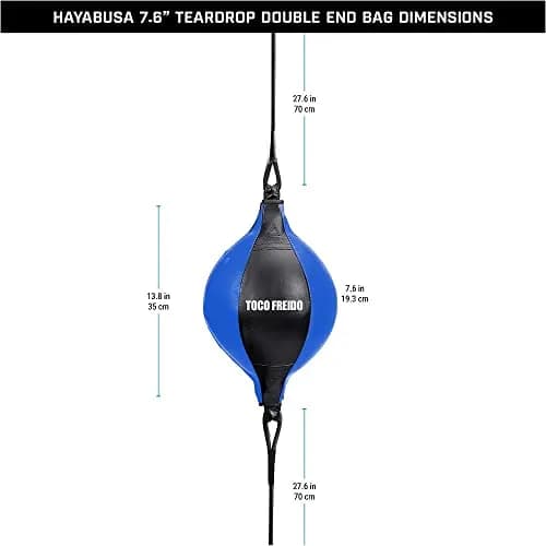 TOCO FREIDO MMA Punching Reflex Ball & Double End Ball Set | 4in (10.16cm) Diameter thumbnail 4