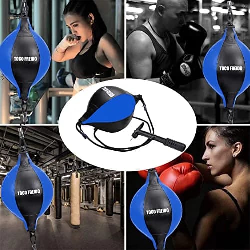 TOCO FREIDO MMA Punching Reflex Ball & Double End Ball Set | 4in (10.16cm) Diameter thumbnail 2