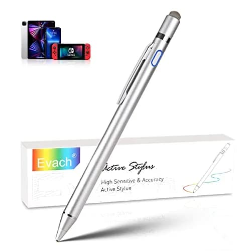 EVACH Stylus Pen for Samsung Galaxy Tab A11/A9/A8/A7 | 1.5mm Ultra Fine Tip, Durable Aluminum, Portable thumbnail 1