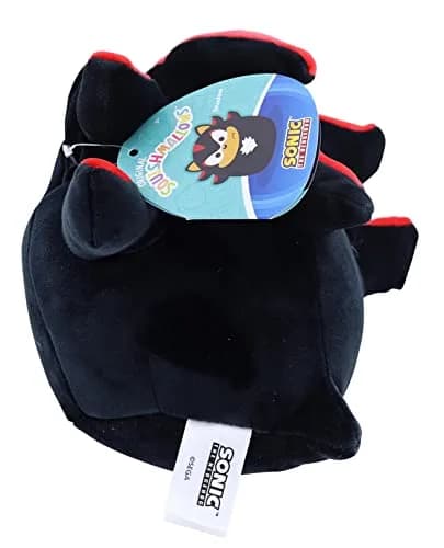 Squishmallows Sonic Shadow Plush Toy 7" | Soft & Cuddly Sonic The Hedgehog Companion thumbnail 2