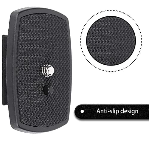 LELEVTXP Camera Tripod Quick Release Plate 35mm x 35mm | Universal Adapter for Connect Camera to Tripod thumbnail 4