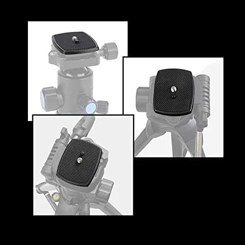 LELEVTXP Camera Tripod Quick Release Plate 35mm x 35mm | Universal Adapter for Connect Camera to Tripod thumbnail 5