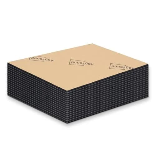 AggSound 4mm Closed Cell Foam Sound Deadening Mat 55.41 sqft (1.57m²) | Reduces Heat & Road Noise thumbnail 1