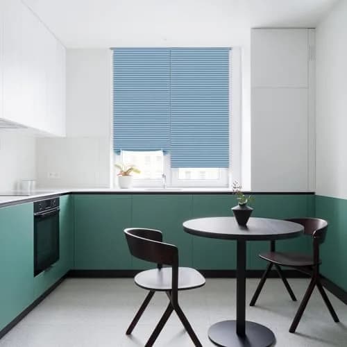Jlong Cordless Pleated Paper Shades 35.4"W x 59"H | No-Drill Temporary Window Coverings thumbnail 5
