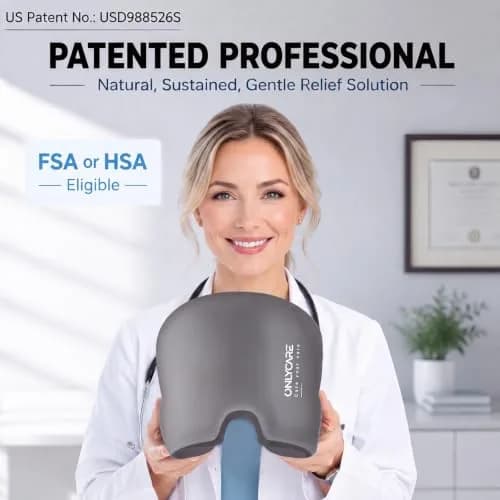 ONLYCARE Migraine Relief Cap, Headache Relief Cold Cap with Odorless Gel | Ergonomic Hot & Cold Therapy for Migraines thumbnail 9