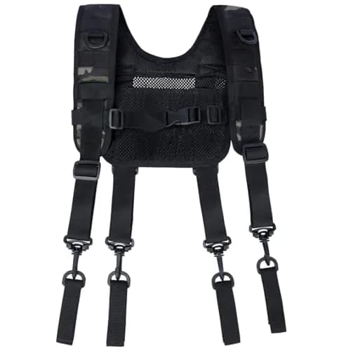 MELOTOUGH Tactical Suspenders for Duty Belt | Heavy Duty, Breathable & Adjustable (70-120 chars) thumbnail 1