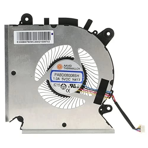 Wobeater Replacement CPU Cooling Fan for MSI GF63 GF65 MS-16R1 MS-16R2 PABD08008SH N413 E322500300A DC 5V thumbnail 3