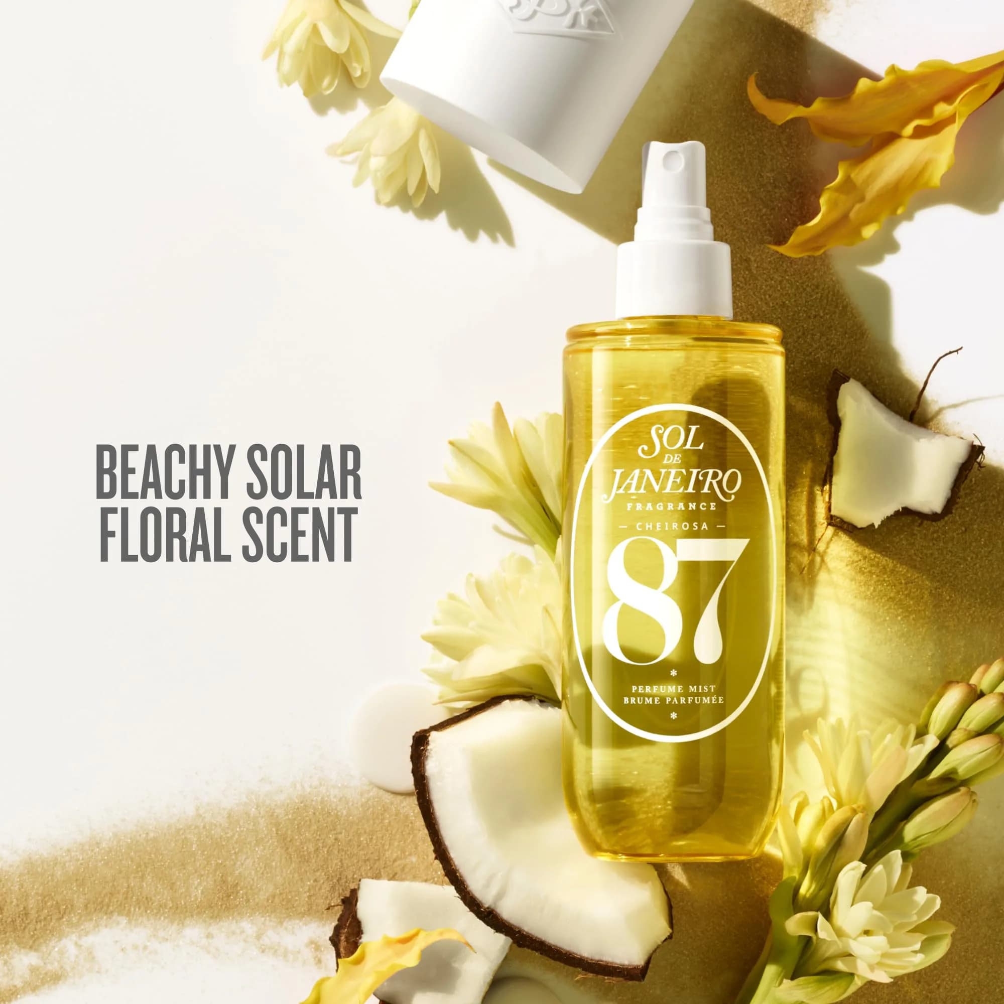 Sol de Janeiro Cheirosa 87 Rio Radiance Hair & Body Fragrance Mist 240mL (8.1 fl oz) | Solar Floral Scent - view 3