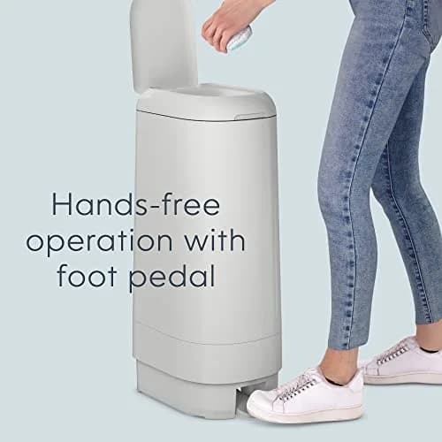 Diaper Genie Signature Diaper Pail with Easy Roll Refill 5L | Odor Lock & Hands-Free Operation thumbnail 8