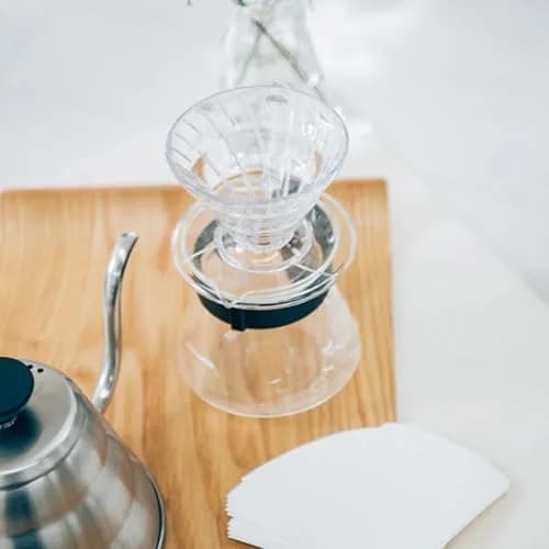 HARIO V60 Plastic Coffee Dripper Size 03 | Cone Pour-Over Brew for 1-6 Cups thumbnail 5