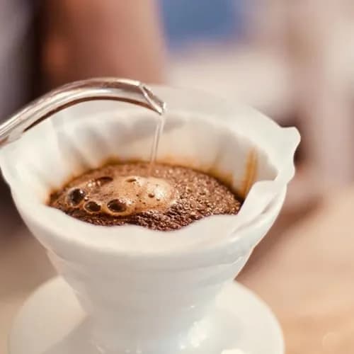 HARIO V60 Plastic Coffee Dripper Size 03 | Cone Pour-Over Brew for 1-6 Cups thumbnail 6
