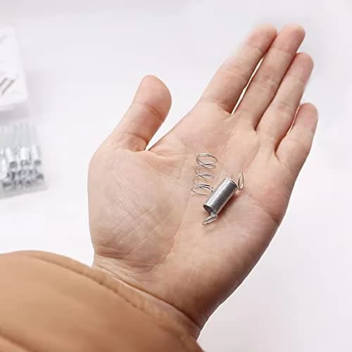 Dianrui 200PCS Spring Assortment Kit 20 Sizes Zinc Plated Steel Compression & Extension Springs | DIY Repair thumbnail 5