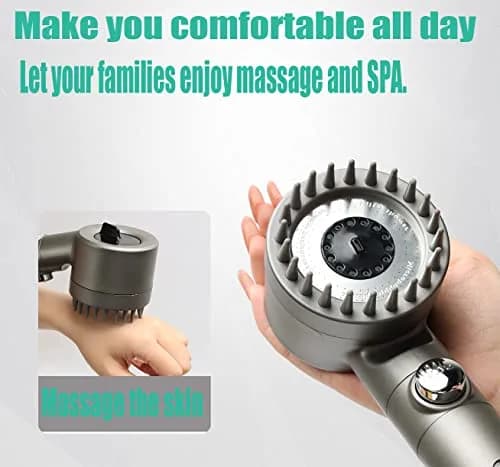 xianshengle Shower Head with Handheld 3 Modes | High Pressure, Water Saving, Filtered, 59" Hose thumbnail 6