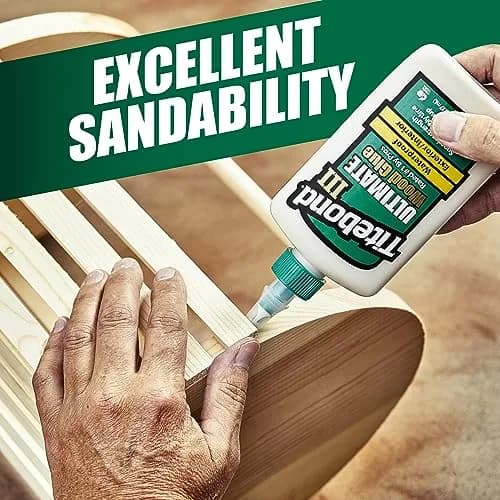 Titebond III Ultimate Wood Glue 8 Oz. (12 Pack, 96 Fl Oz Total) | Waterproof Professional Woodworking Adhesive thumbnail 7