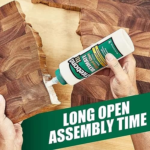 Titebond III Ultimate Wood Glue 4 Oz. (12 Pack) 1.42L | Professional Waterproof Woodworking Adhesive thumbnail 5