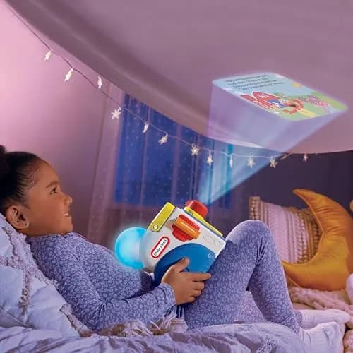 Little Tikes Story Dream Machine Sesame Street Elmo & Friends Story Collection | Nightlight, Audio & Books for Kids 3+ thumbnail 3