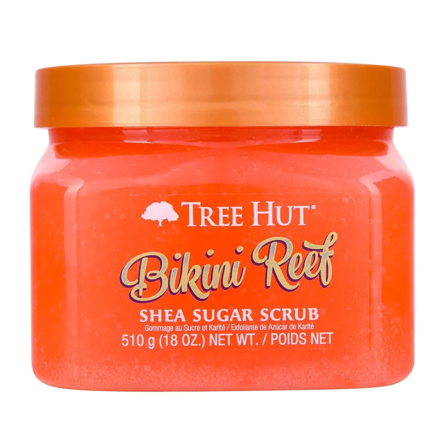Tree Hut Shea Sugar Scrub, Bikini Reef, 18 oz | Moisturizing & Exfoliating Body Treatment