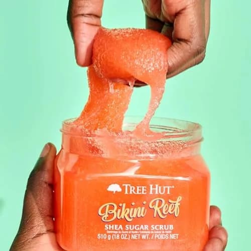Tree Hut Shea Sugar Scrub, Bikini Reef, 18 oz | Moisturizing & Exfoliating Body Treatment thumbnail 6