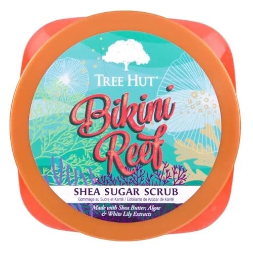 Tree Hut Shea Sugar Scrub, Bikini Reef, 18 oz | Moisturizing & Exfoliating Body Treatment thumbnail 2