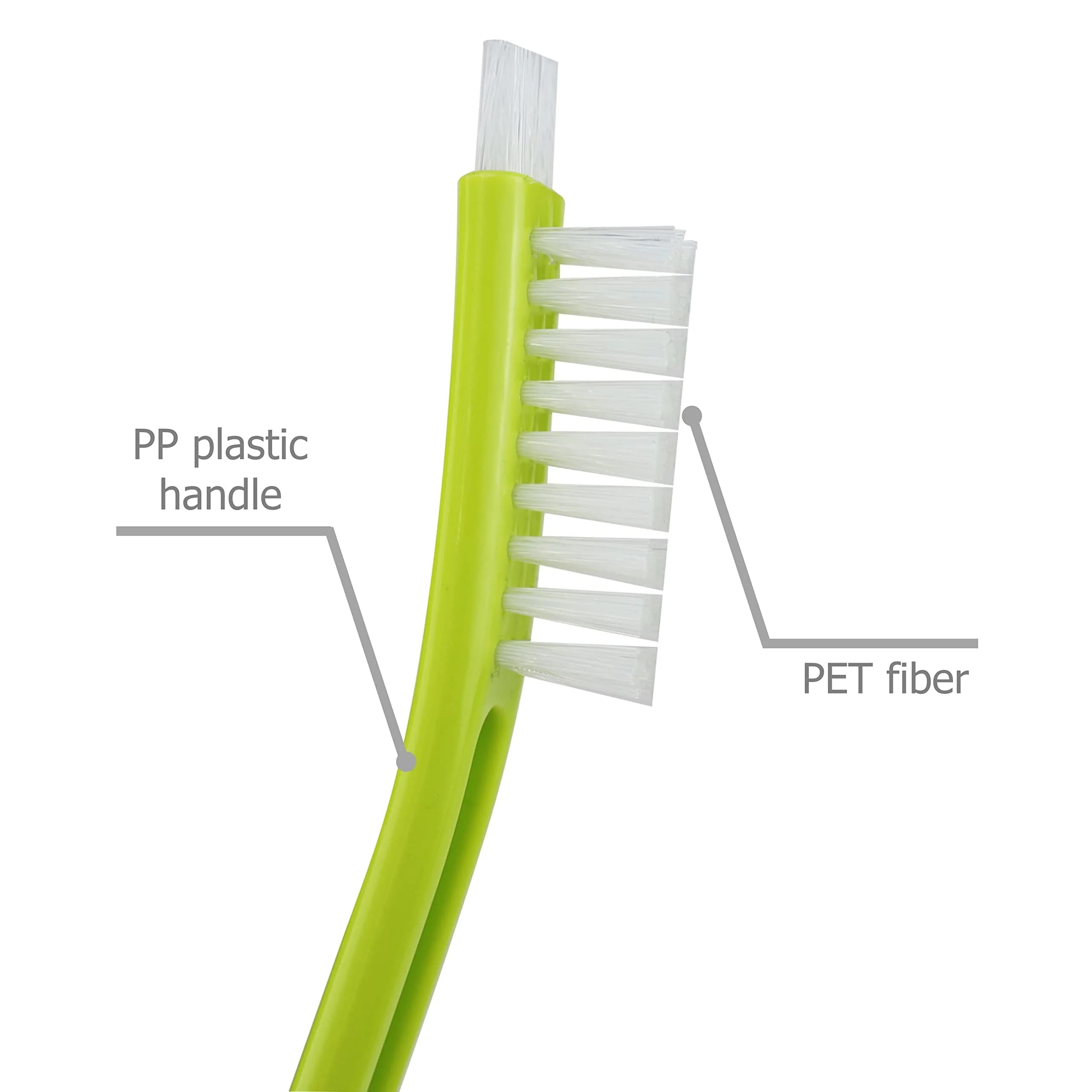EIKS 10 Pack Juicer Cleaning Brushes | 21cm (8.3") Long Handle, PET Bristles - view 4