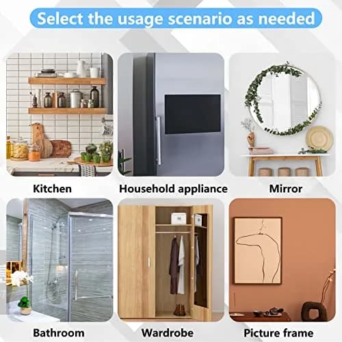AccEncyc 40mm Clear PVC Suction Cups with Stainless Steel Threads, 12pcs | Heavy Duty Utility Hooks for Smooth Surfaces thumbnail 4