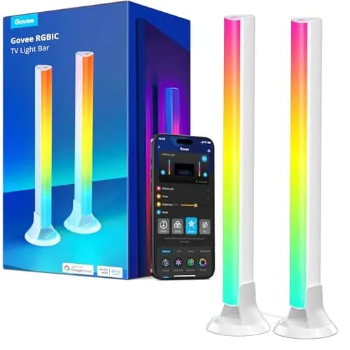Govee RGBIC LED Light Bars 15 Inches WiFi Smart TV Backlight | 12V DC thumbnail 1