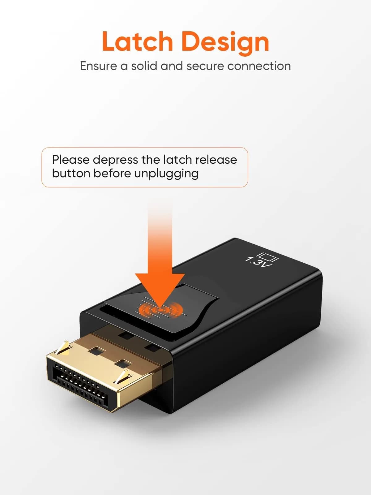 CableCreation Active DisplayPort to HDMI Adapter 10 Pack, 1080P Gold Plated | Transmits Audio & Video - view 5