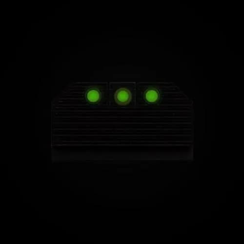 Night Fision Night Sight Set for Smith & Wesson M&P | Brighter Tritium Dots, Optics Ready, Dovetail Mount, Black & Yellow thumbnail 6