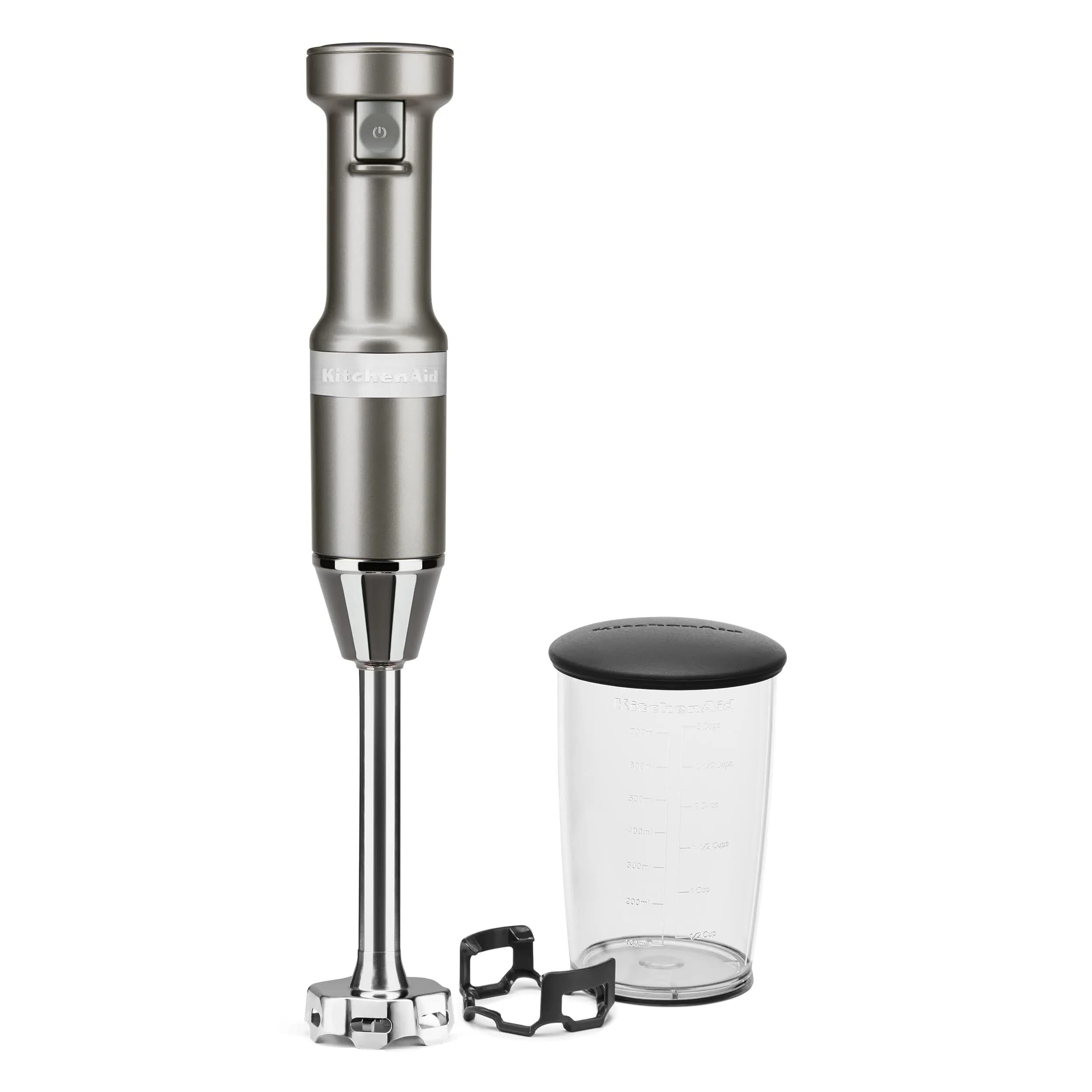 KitchenAid Variable Speed Corded Hand Blender KHBV53 180W 1L (0.3 Gal) Contour Silver | Blends Smoothies, Soups, Sauces - view 2