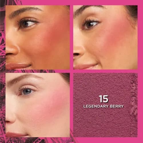 L'Oreal Paris Infallible Soft Matte Blush Legendary Berry 0.31 Oz | Long-Lasting Waterproof Cheek Makeup thumbnail 2