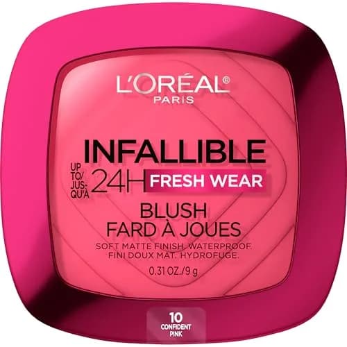 L'Oreal Paris Infallible Soft Matte Blush 0.31 Oz | Waterproof, Long-Lasting, Buildable Color thumbnail 1