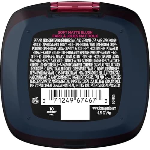 L'Oreal Paris Infallible Soft Matte Blush 0.31 Oz | Waterproof, Long-Lasting, Buildable Color thumbnail 5