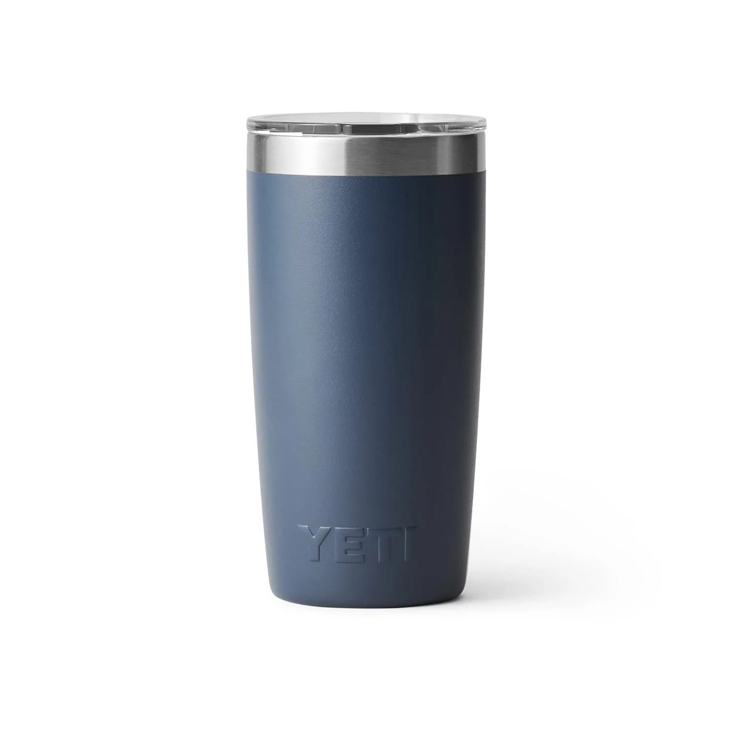 YETI Rambler 10 oz Tumbler with MagSlider Lid, Stainless Steel, Navy | Vacuum Insulated for Hot & Cold Drinks - view 5