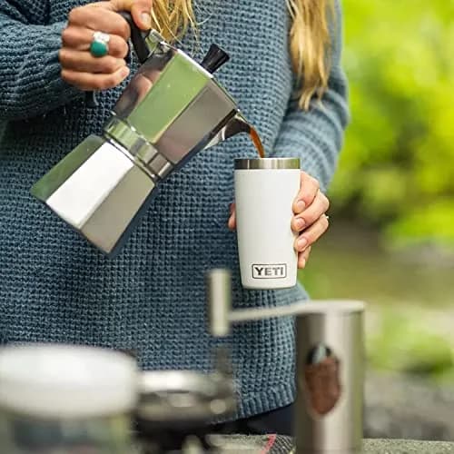 YETI Rambler 10 oz Tumbler with MagSlider Lid, Stainless Steel, Navy | Vacuum Insulated for Hot & Cold Drinks thumbnail 9