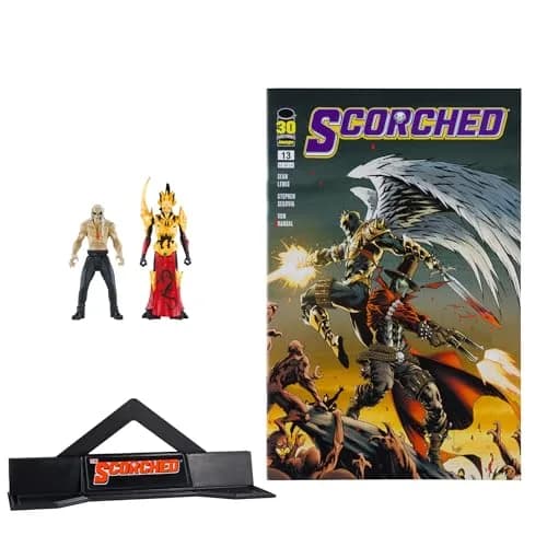 McFarlane Toys Spawn Page Punchers Freak and Mandarin Spawn 3in Action Figures 2-Pack | Comic-Inspired Collectibles thumbnail 5