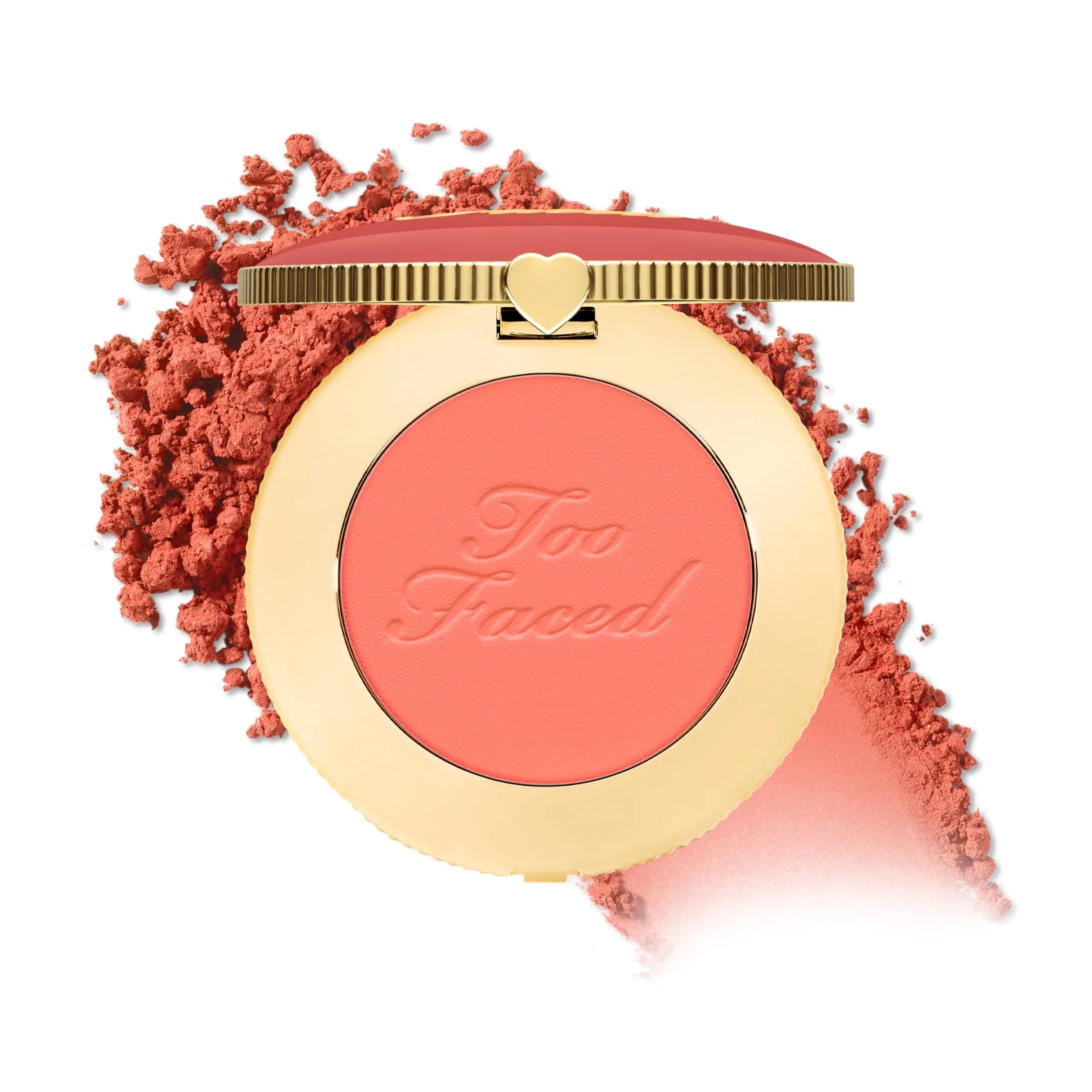 Too Faced Cloud Crush Blurring Blush | Velvety Powder Blush for Cheeks with High-Pigment Formula | 93% Naturally Derived Ingredients, Vegan & Cruelty-Free, Tequila Sunset, 0.17 Ounce — 02 Tequila Sunset (Muted Peach)