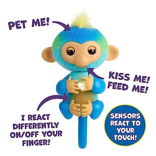 Fingerlings Baby Monkey Leo 3.14 x 3.14 x 4.92 inches | Interactive Toy with 70+ Sounds thumbnail 5