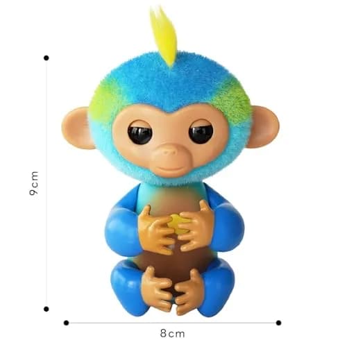 Fingerlings Baby Monkey Leo 3.14 x 3.14 x 4.92 inches | Interactive Toy with 70+ Sounds thumbnail 3
