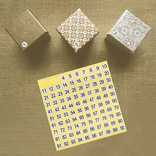 IFAMIO 1-500 Round Number Stickers Labels 15 Sets | Small 1cm Adhesive Decals for Organizing & Storage thumbnail 6