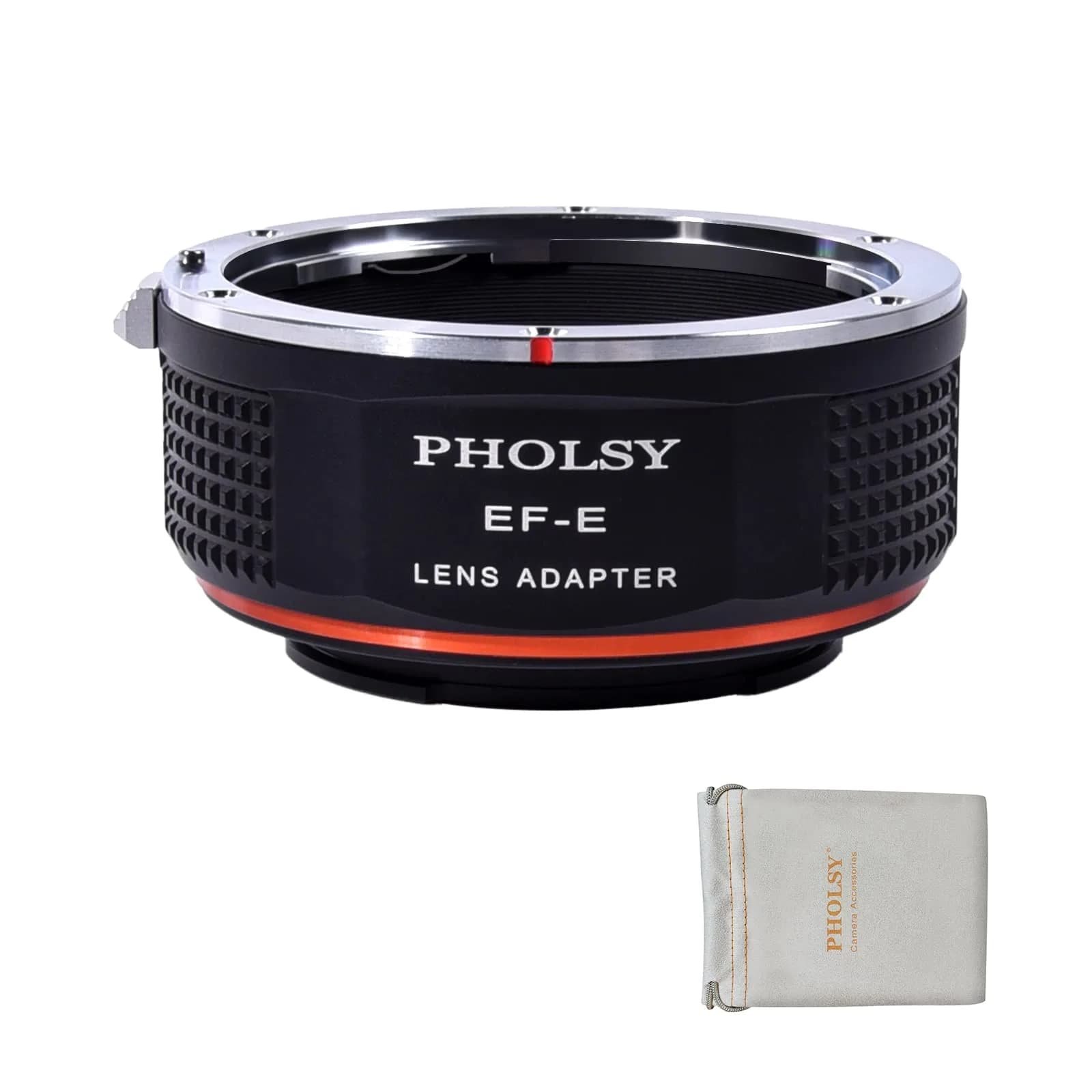 PHOLSY Lens Mount Adapter Compatible with Canon EF Lens to Sony E Camera | Precise Fit, No Quality Loss, Lightweight