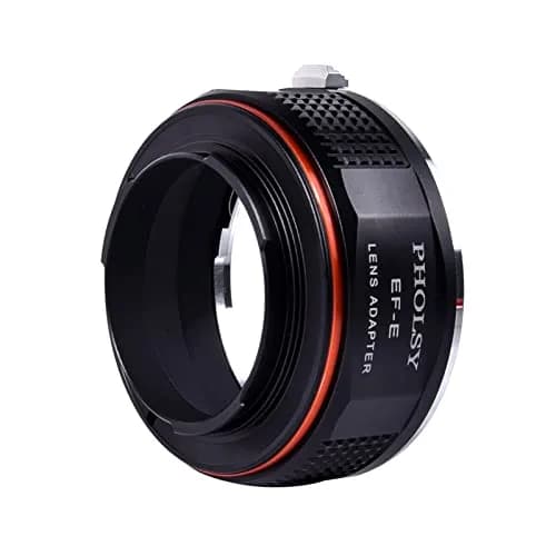 PHOLSY Lens Mount Adapter Compatible with Canon EF Lens to Sony E Camera | Precise Fit, No Quality Loss, Lightweight thumbnail 6