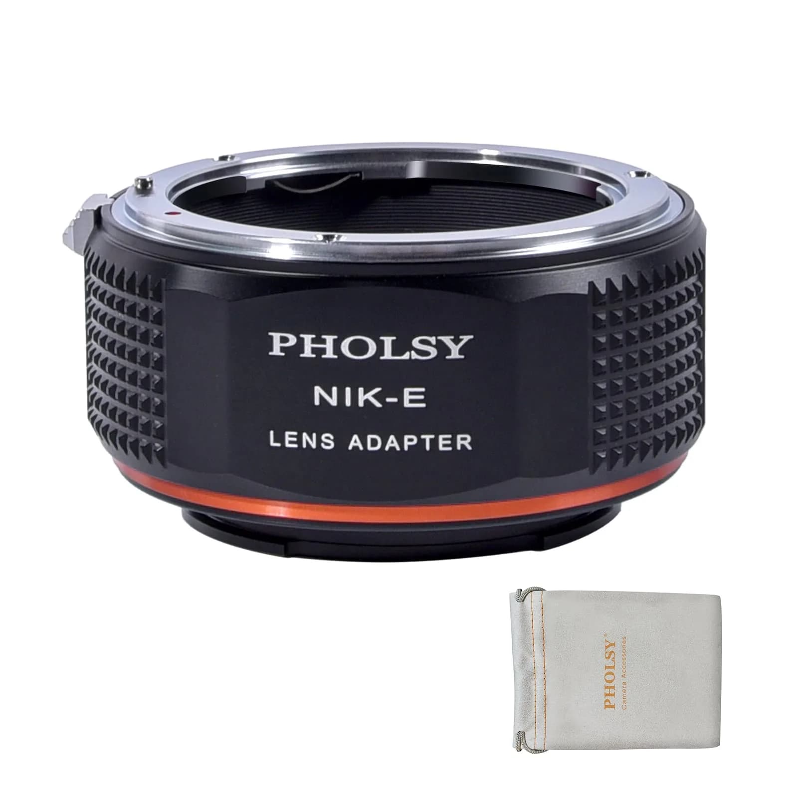 PHOLSY Lens Mount Adapter Compatible with Nikon F Lens and Sony E Camera | Precise Fit, No Image Loss — Nikon F to Sony E