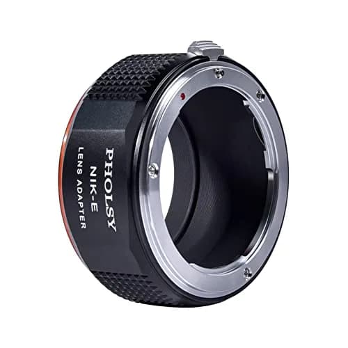 PHOLSY Lens Mount Adapter Compatible with Nikon F Lens and Sony E Camera | Precise Fit, No Image Loss thumbnail 5