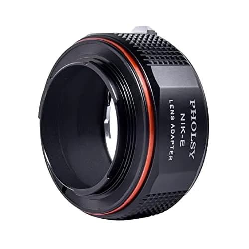 PHOLSY Lens Mount Adapter Compatible with Nikon F Lens and Sony E Camera | Precise Fit, No Image Loss thumbnail 6