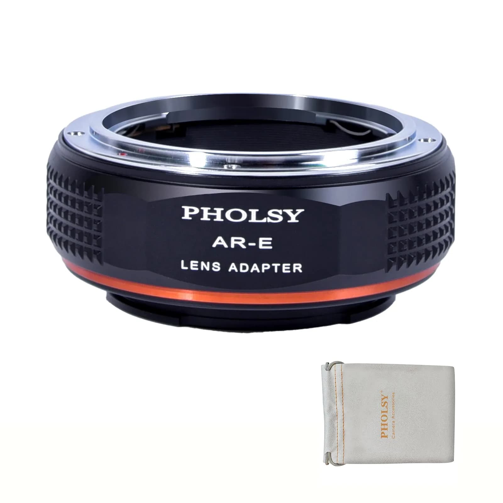 PHOLSY Lens Mount Adapter Compatible with Konica AR Lens and Sony E Camera | Precise Fit, No Image Loss - main product image