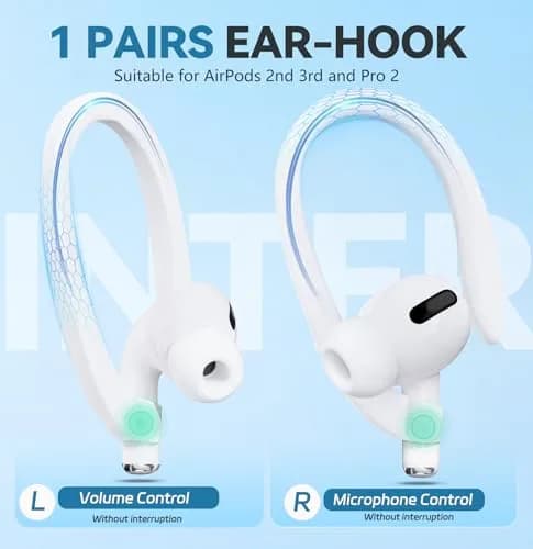 Mooyavia Ultra Strong Magnetic Anti-Lost Strap for AirPods Pro - 5 Pcs | Silicone Neck Lanyard for Wireless Earbuds thumbnail 5