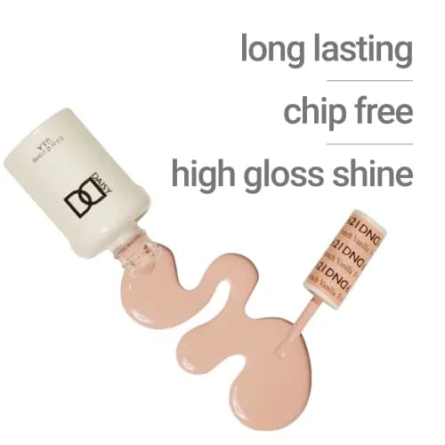DAISY DND Sheer Collection Gel Polish Set 0.5 Fl Oz | 3 Week Chip-Free Durability thumbnail 4