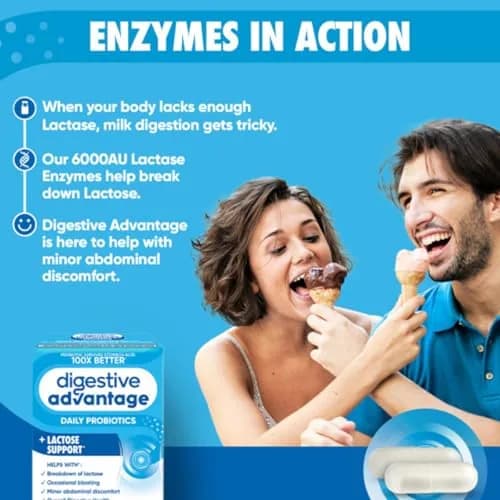 Digestive Advantage Probiotics + Lactase Digestive Enzymes 96ct | Supports Gut & Immunity thumbnail 8